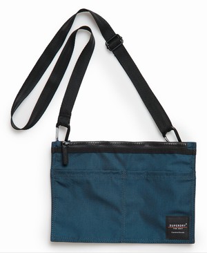 Superdry Edit Pouch Férfi Táska Sötétkék | EWSMU6504